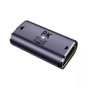 8K to HDMI2.1 FF 연장젠더 양쪽 암놈 여자 암암 커플러 UHD 어댑터 추가 4K 고해상도 미니 커넥터 고화질