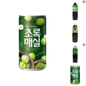 웅진 초록매실 180mlx30캔/초록/매실/캔/음료/매실60캔/드링크/쥬스/매실90캔/매실30/음료실/매실30캔