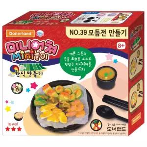 (NO.39 모듬전 만들기) 도너랜드미니어쳐/만들기/미니어쳐/아이클래이/DIY/미니어처/클레이/점토/음식/미니