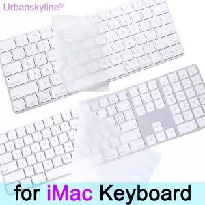 IMac 매직 A1644 A1843 A1314 A1243 A2449 A2450 A2520 용 키보드 커버 apple 호환 용 Bluetooth 실리콘 보