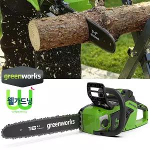 Greenworks 그린웍스 G Max 40V 16인치 다이렉트 체인톱(단품), 충전식체인톱, 전동톱