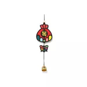 삼광문구 민화샵 클레이 새해도어벨 복주머니 S250084A 클레이만들기