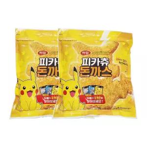 하림 포켓몬 피카츄 돈까스 500g 2개