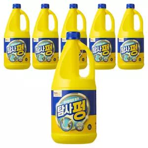 탐사 펑 배수구 세정제, 2L, 6개