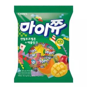 크라운 마이쮸 캔털루프멜론+애플망고 284g