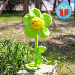 스마일꽃 인형 대형 연두 65cm 인싸템 기념일 발표회 생일 축하선물 인테리어소품