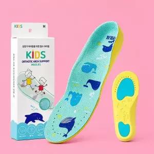 포렉스 바른자세 키즈 어린이 깔창 오다리 안짱다리 평발 교정