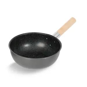 진성 국산 마블코팅 자루 중국팬 28cm / 업소 궁중팬 웍팬 가정