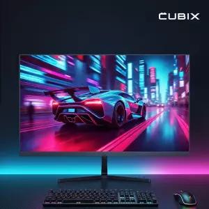 큐빅스 FHD IPS 24인치 모니터 240Hz 1ms 게이밍 사무용 컴퓨터 모니터 CXH24F240