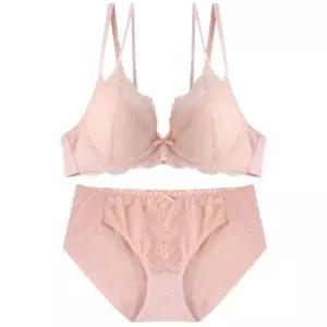[롯데백화점]예스 피치 풀커버리치 레이스브라 헴팬티세트 YSWBZ317YSWPZ318