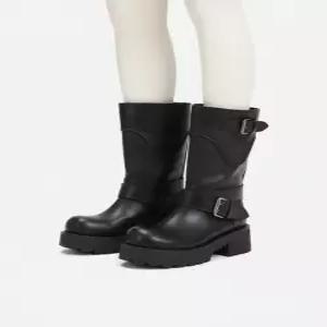 솔트앤초콜릿 빌로우 버클 미들부츠 412546015 5 5cm 5008689022