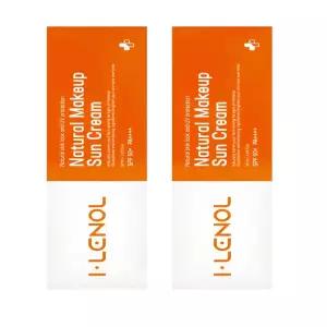 아이레놀 쌩얼크림 2.0 톤업 50ml 미백 주름 선크림 SPF50+ 2개