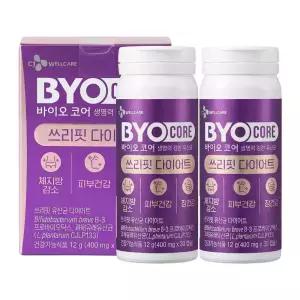 CJ 바이오코어 쓰리핏 유산균 다이어트 프로바이오틱스 400mgX30캡슐X2개