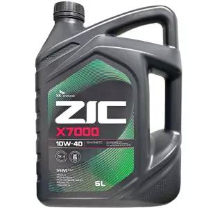 지크 X7000 10W40 6L 엔진오일 디젤 ZIC SK엔무브