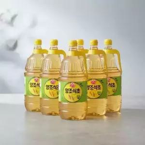 오뚜기 양조 식초 1.8L x 6개