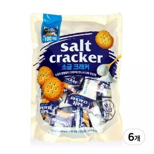 소금 크래커 500g 6개