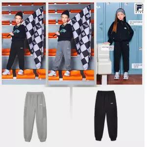 [롯데백화점]휠라 키즈 가을감성 류즈핏 쿠션지 조거팬츠 FK2FPH1501X 최초가 59,000원[남여공용]