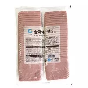 청정원 슬라이스햄S 1kg 1개