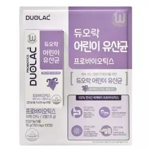 듀오락 키즈 어린이 유산균 750mg x 100정