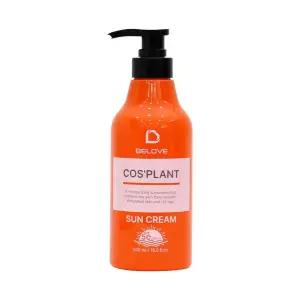 비러브 코스플랜트 선크림 500ml SPF50+PA+++ /백탁없는 온가족 대용량 썬크림 펌프형