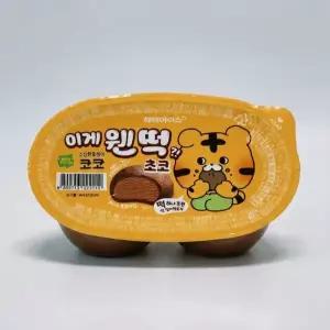 해태아이스 이게 웬 떡 초코 85ml X 24개입 찰떡 찹쌀떡아이스크림 디저트