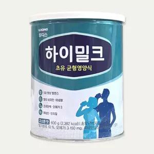 일동후디스 하이밀크 초유 균형영양식 성인분유, 600g