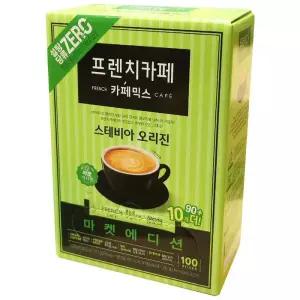 프렌치카페 카페믹스 스테비아 오리진 100스틱 x 4개 커피믹스