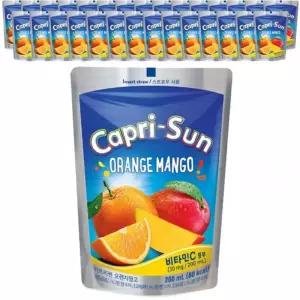 서치43 카프리썬 오렌지망고 음료수 200ml x 30입 10입x3박스 카프리썬오렌지망고 주스 데일리