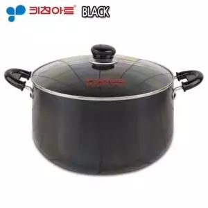 28cm 찜곰솥 곰솥 경질냄비 냄비곰솥 쥬노블랙 알루미늄