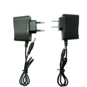 미국 EU 충전기 DC4.2V 3.5mm 손전등 전원 공급 장치 3.7V 500mA AC 스마트 어댑터 18650 리튬 배터리