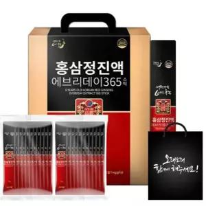 100포 6년근 홍삼정 진액 에브리데이 365 홍삼 스틱 선물세트 순수식품