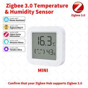 Zigbee 3.0 온도 습도 센서 허브가 필요합니다. 홈 어시스턴트 ZHA Yandex Alexa Zigbee2MQTT HA와 함께 작