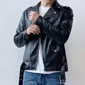 남성 캐주얼 데일리 패션 라이더 자켓 가죽 점퍼 잠바