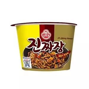 [셀러허브 식품]오뚜기 진짜장 큰컵  12개 컵라면 용기면 소컵 편의점라면 큰사발 간식 야식 캠핑 혼 (529