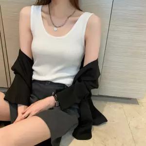 데일리 봄여름가을 골지 이너나시 나시티 여성 민소매