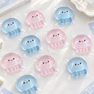 해파리 투명 말랑이 슬랑이 스퀴쉬 스트레스볼 젤리