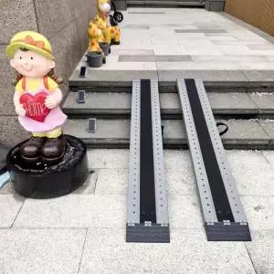 휠체어경사로 오토바이 경사로 상하차 트레일러 접이식 계단 오르기 램프 스텝