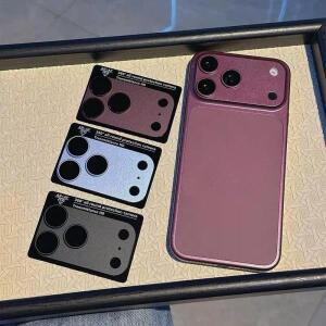 iPhone 18 Pro Max 및 17 컬러 카메라 스티커 애플 풀 커버 에어 메탈 무광 보호 렌즈 필름