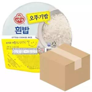 오뚜기밥 210g x 24개 즉석밥 백미