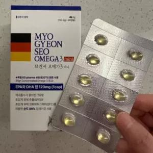 묘견서오메가3 고양이 소형견 오메가3 미니(약2개월분, 60캡슐)