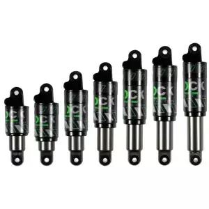 MTB 리어 쇼크 업소버 유압 서스펜션 120mm-200mm 트래블 26/27.5/29인치 산악 자전거 다운힐 전기