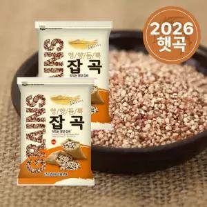 [2026년산] 국산 찰수수 4kg(2kg/2개)