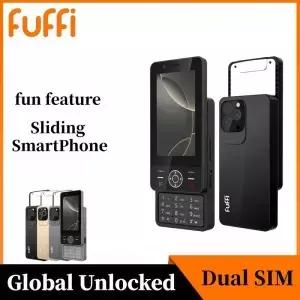 FUFFI S24 슬라이딩 미니폰 4.0인치 HD 컬러 스크린폰 기능폰 4G 네트워크 듀얼심 학생용 휴대폰