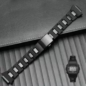 카시오 Gshock DW6900/DW9600/DW5600/GWM5610 고품질 플라스틱 시계줄 남성용 스트랩 손목밴드 팔찌