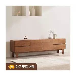 삼익가구 세토 원목 수납장 티비다이 거실장 1800