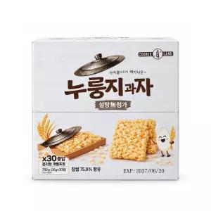 가마솥에서 튀어나온 누룽지과자 무설탕 26g X 30봉 (소비기한 임박상품)