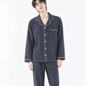남성 봄 가을 겨울 잠옷 파자마 홈웨어 / 9부 주머니바지 기모 상하세트 6종