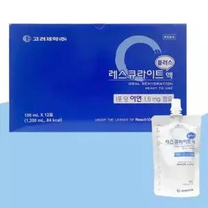 레스큐라이트액 100ml x 24포 레스큐라이트 플러스액 여름 수분 보충