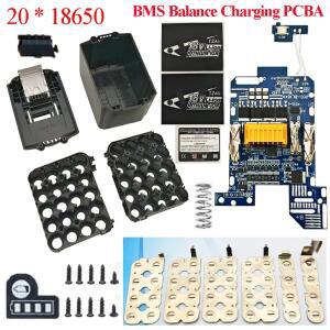 10/15/20 코어 MAKITA 18V 리튬 이온 배터리 케이스 BMS PCBA 밸런스 충전 회로 기판 팩 BL1830 박스
