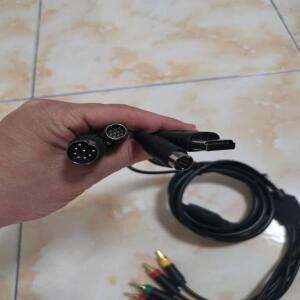 SEGA MD1 2 용 4in1  RGB 비디오 케이블 Sony PVM BVM NEC XM Saturn SS Dreamcast DC 콘솔 구성 요소 아님